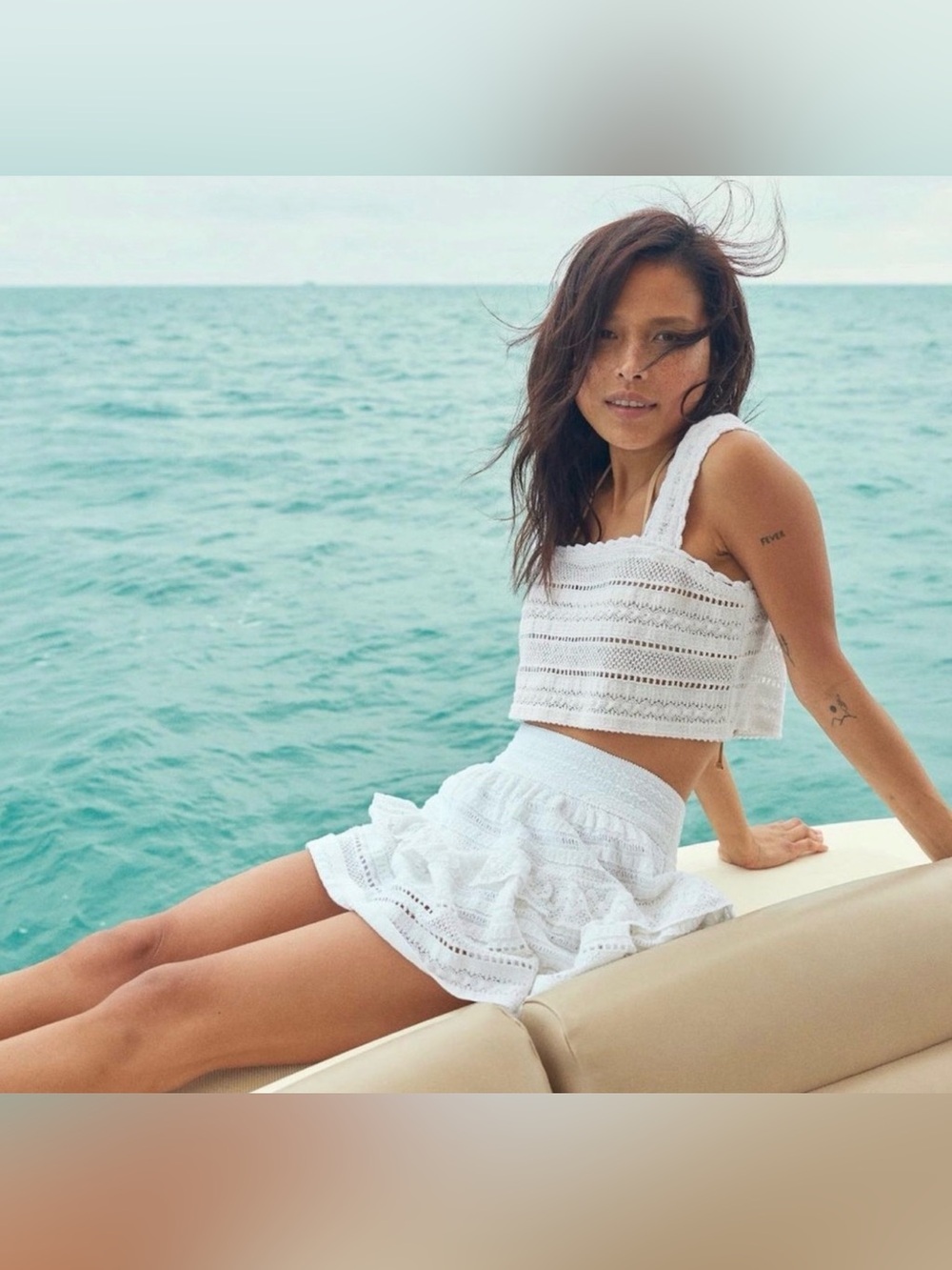 Aerie Crochet Crop Top